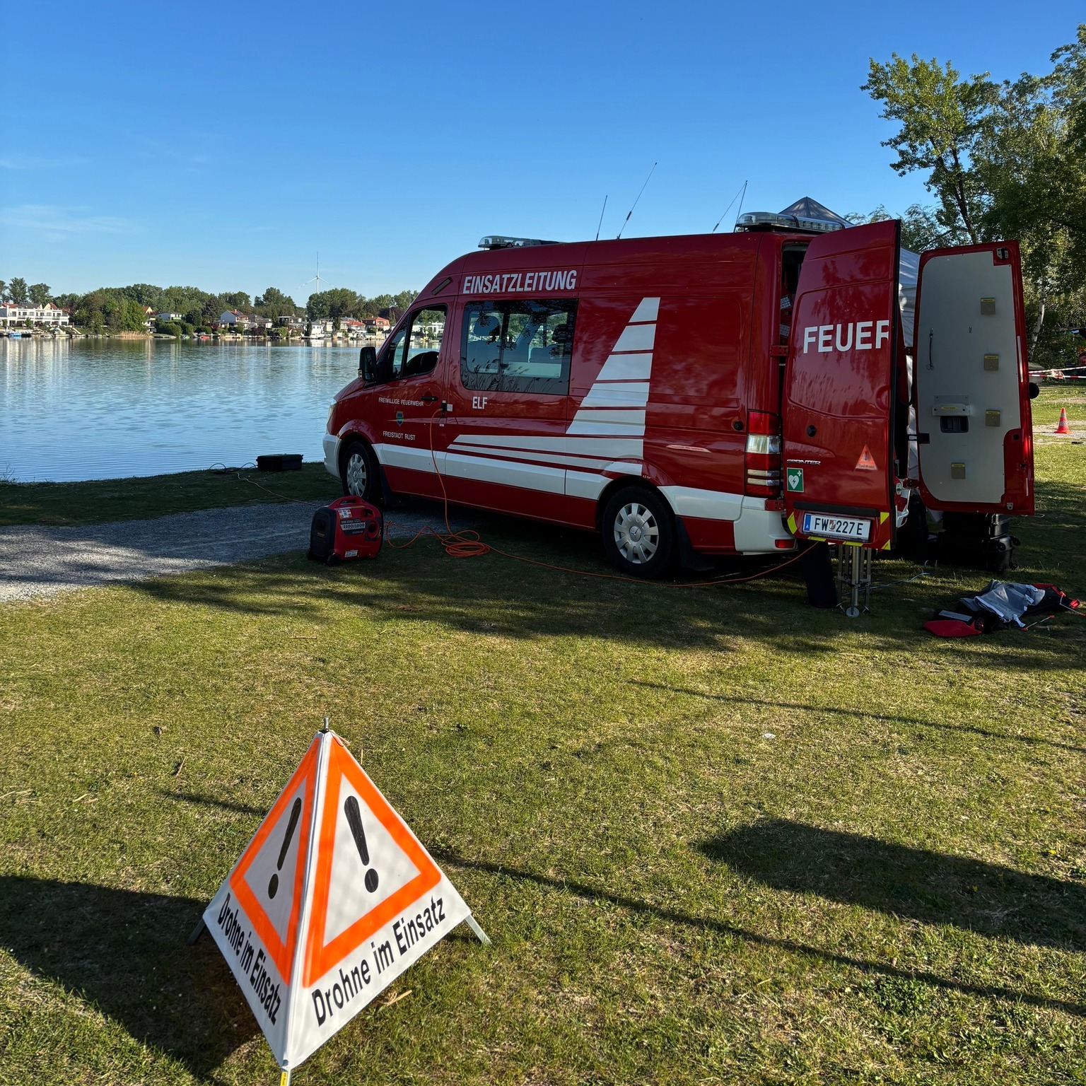 Suchaktion Neufeldersee
